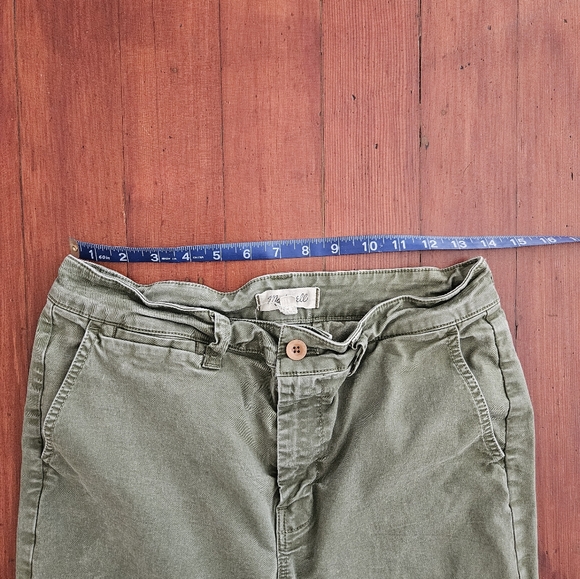 Madewell Olive Cargo Pants 28 - Picture 5 of 8